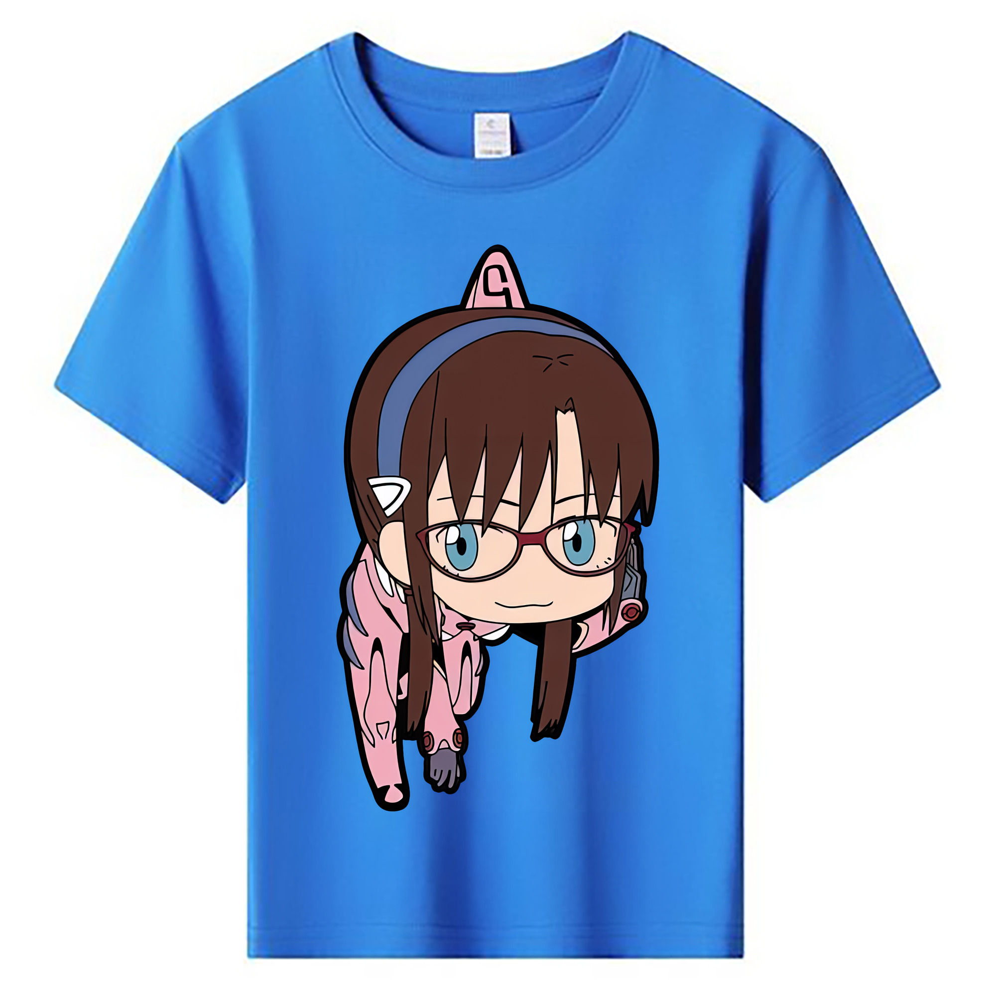 （画像用） EVA 新世紀エヴァンゲリオン 綿100％キッズTシャツ（フロントプリント）
